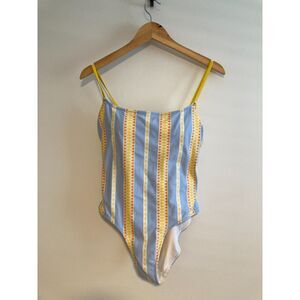 LemLem ELENE One-Piece Swimsuit Bathing suit Size LARGE